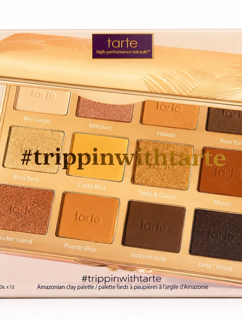 Tarte trippinwithtarte Amazonian Clay Eyeshadow Palette Retail $49.00